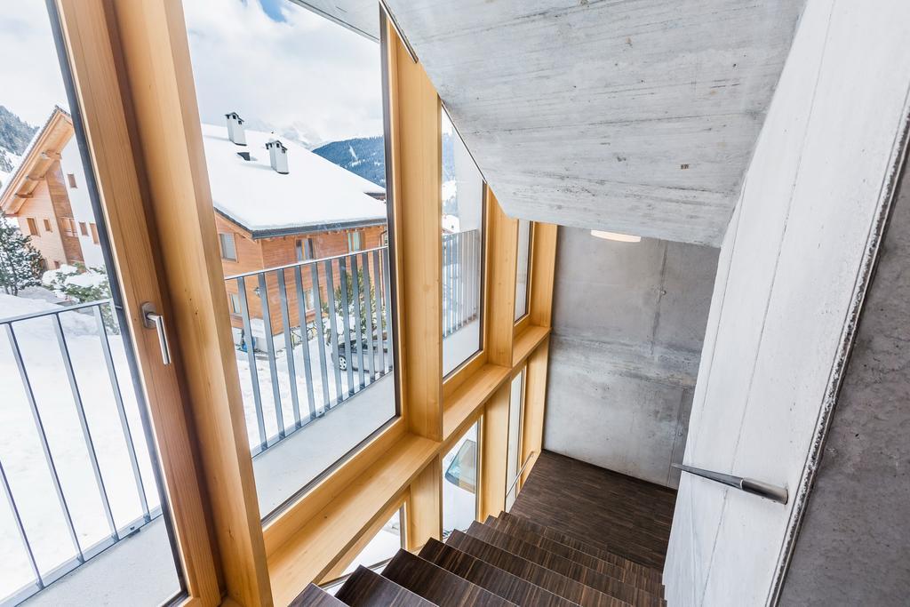 Albergue Nova Casa Spinatscha Sedrun Exterior foto