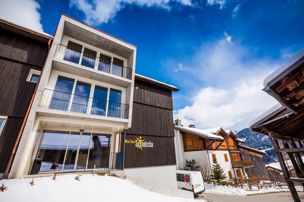 Albergue Nova Casa Spinatscha Sedrun Exterior foto